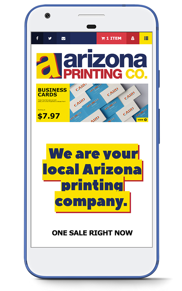 The Arizona Printing Company - Web Design, Branding, E-Commerce, Strategy in Phoenix, AZ